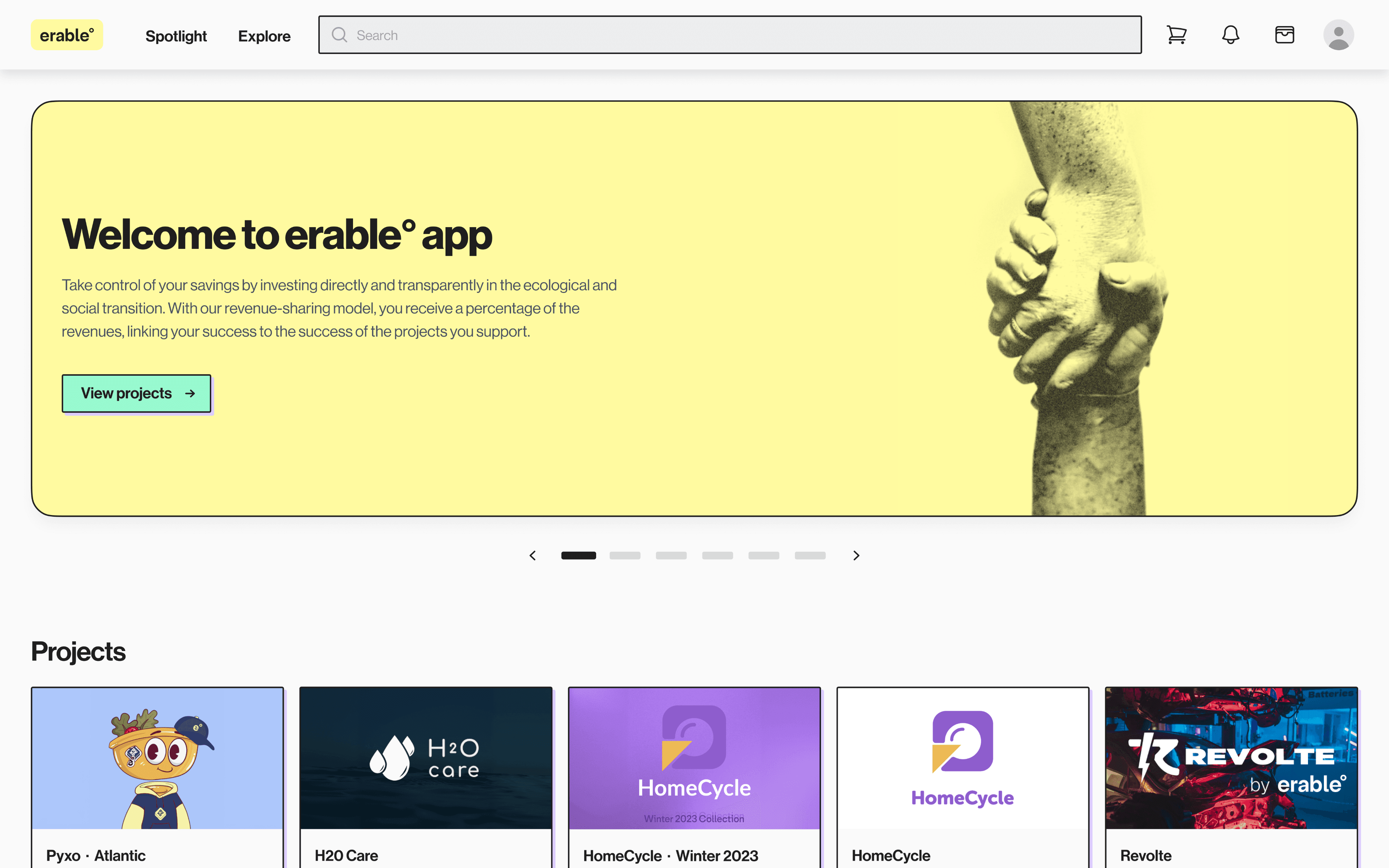 Interface Bloom avec le thème Erable